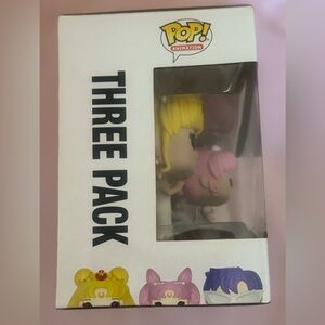 Pack Funko Pop! Sailor Moon 3 Figurines - Neo Queen Serenity, King Endymion, Small Lady (neuf)
